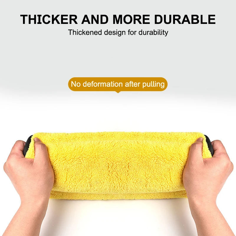 SEAMETAL 50x100cm Car Washing Towel 400GSM Microfiber Clean Towels