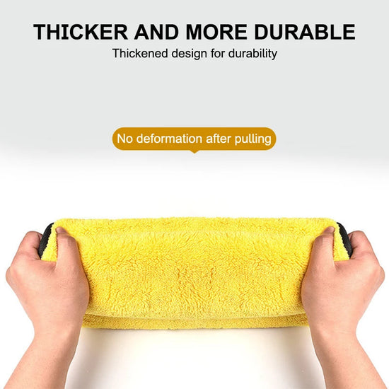 SEAMETAL 50x100cm Car Washing Towel 400GSM Microfiber Clean Towels