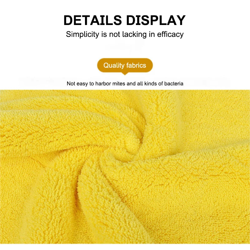 SEAMETAL 50x100cm Car Washing Towel 400GSM Microfiber Clean Towels